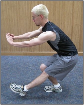 How to do single leg squats, photo 2.